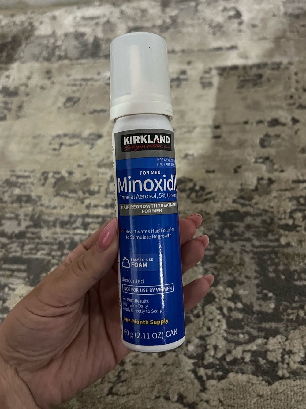 Kirkland Minoxidil Hair Regrowth Treatment for Men
